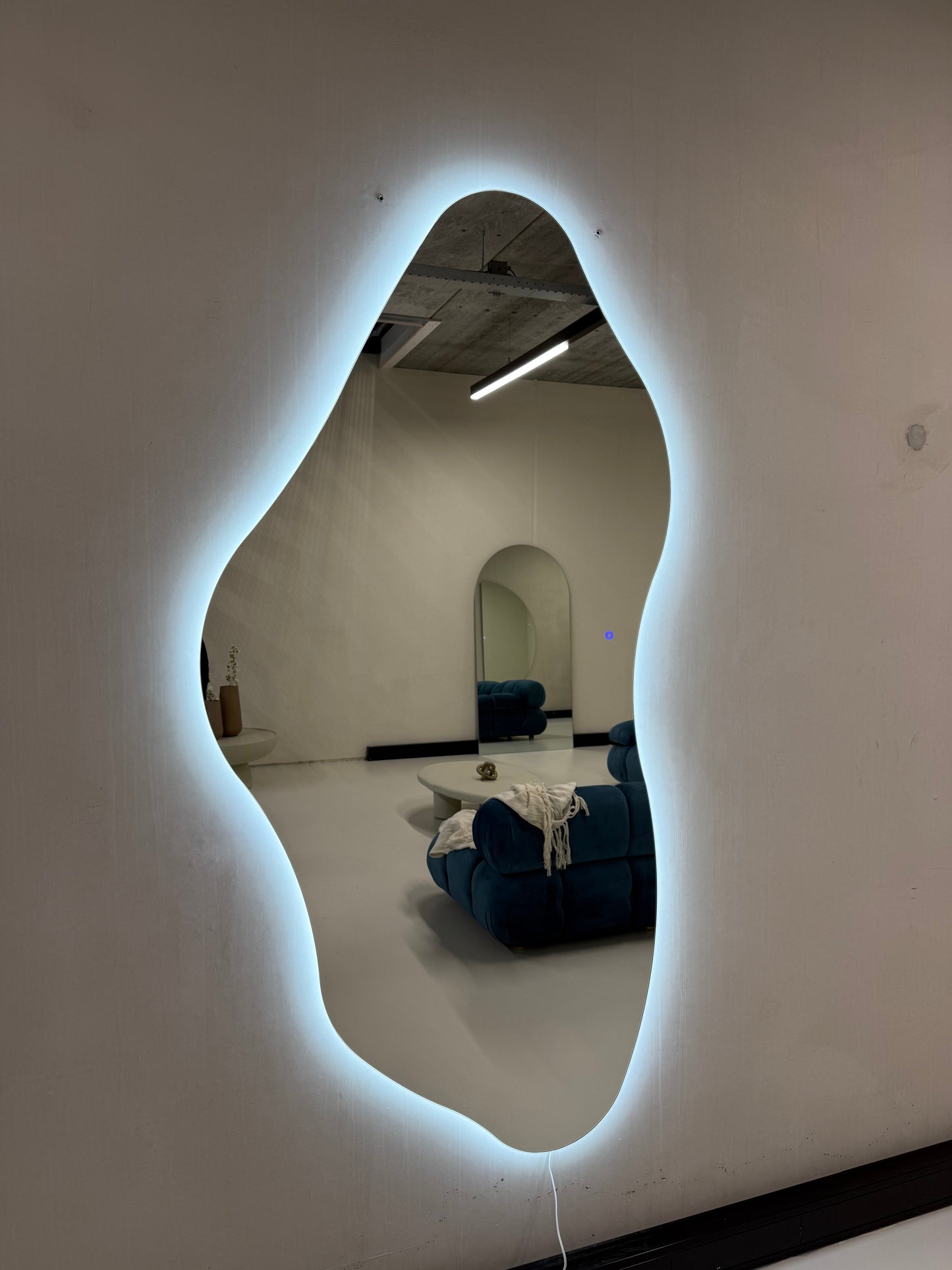 Specchio da Parete a LED Royce - Design Moderno Deluxe | 200cm x 100cm