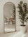 Specchio da Terra Grande Ovale 180x70 Oro