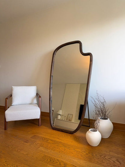 Lunor - Specchio Organico in Legno 180x100 cm