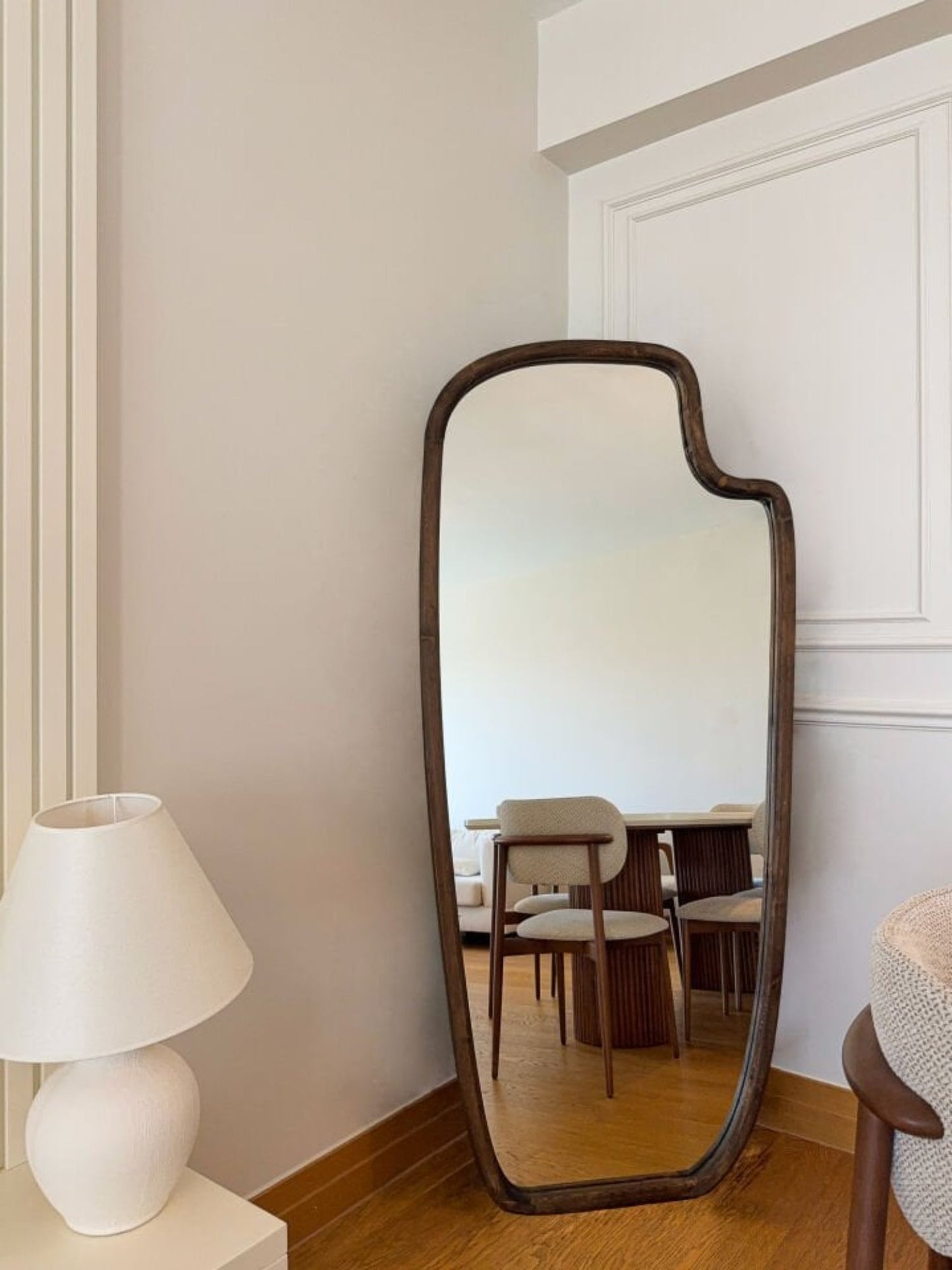 Lunvi - Specchio Organico in Legno 180x80 cm