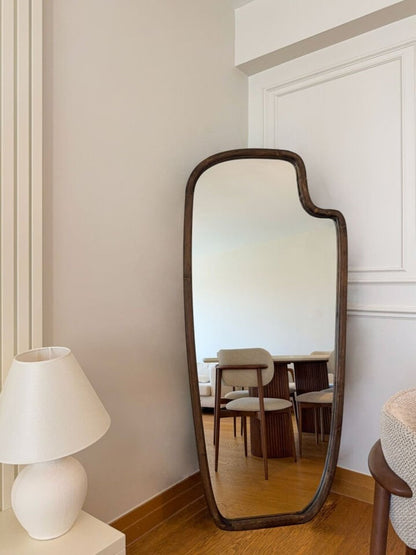 Lunvi - Specchio Organico in Legno 180x80 cm