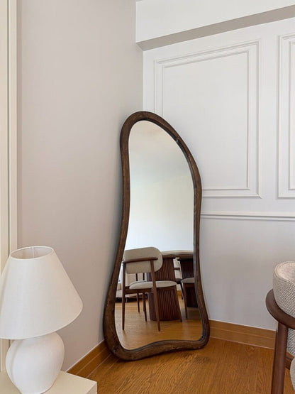 Liora - Specchio Organico in Legno 180x80 cm