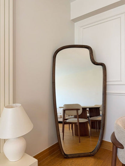 Lunor - Specchio Organico in Legno 180x100 cm