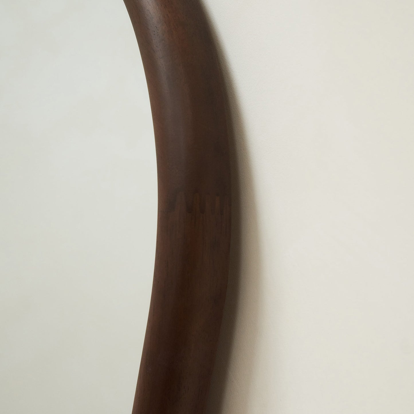 Aaliyah - Specchio Irregolare Grande a Figura Intera in Legno Scuro 180cm x 110cm