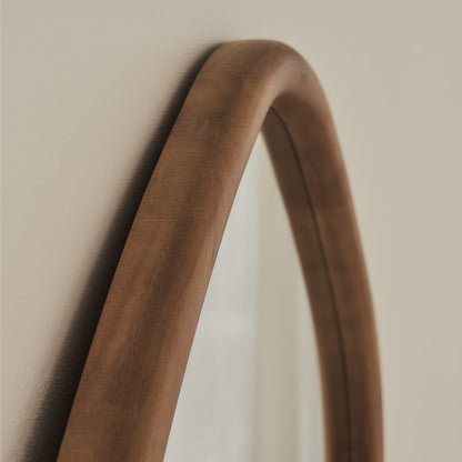 Aaliyah - Specchio Irregolare a Figura Intera in Legno Caldo 180cm x 80cm