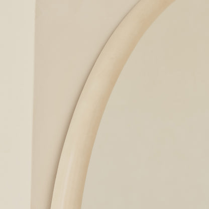 Amora - Specchio Arcuato in Cemento a Figura Intera Grande 200cm x 120cm
