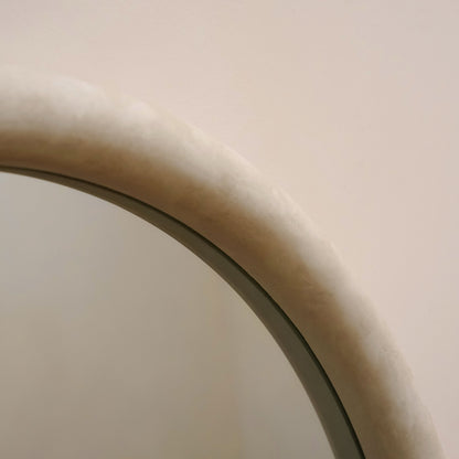 Amora - Specchio Grande ad Arco in Cemento a Figura Intera 172cm x 60cm