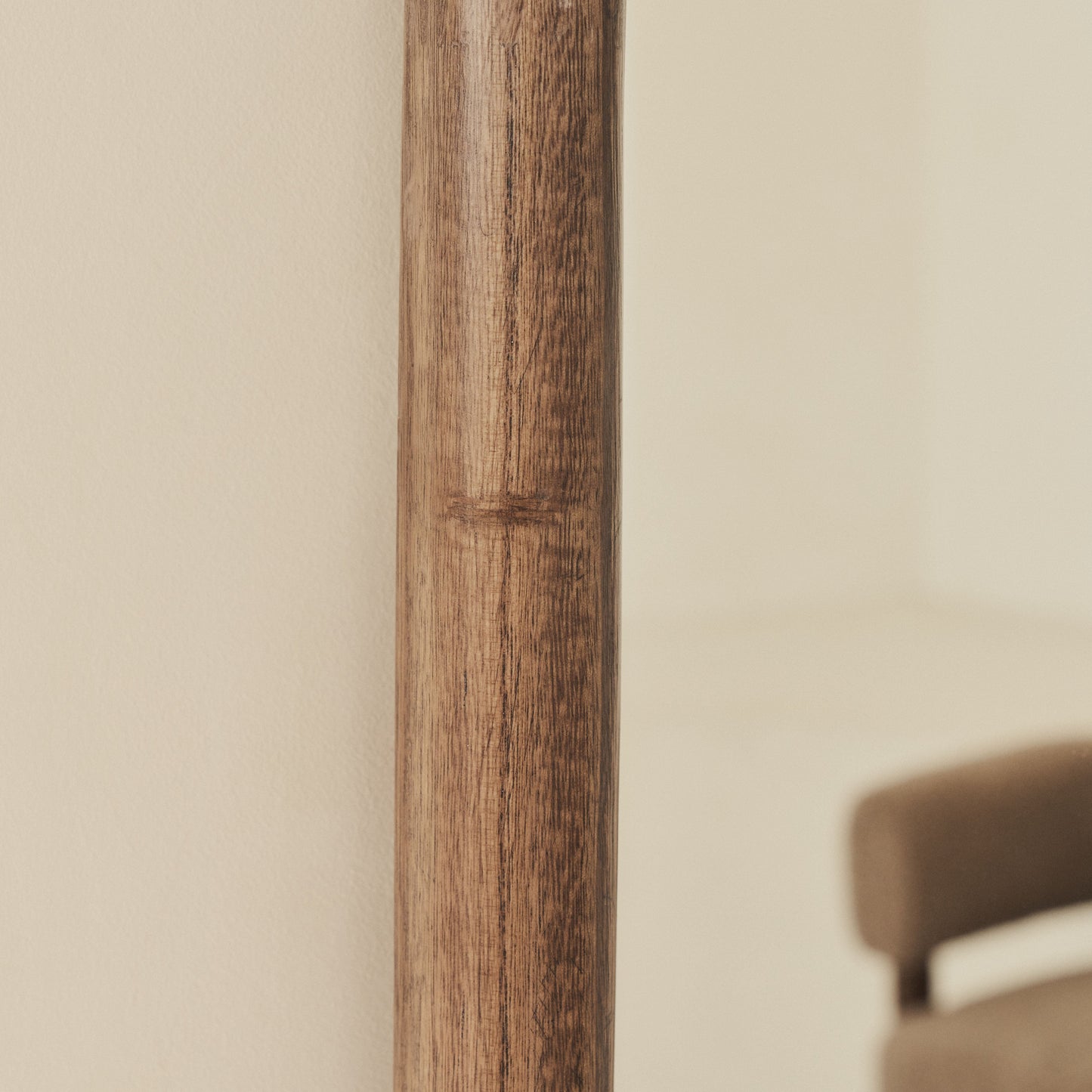 Amora - Specchio ad Arco in Legno Caldo a Figura Intera Grande 180cm x 90cm