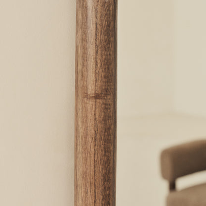 Amora - Specchio ad Arco in Legno Caldo a Figura Intera Grande 180cm x 90cm