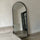 Arcus - Specchio ad Arco in Metallo Nero a Figura Intera 200cm x 90cm