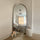 Arcus - Specchio ad Arco Alto in Metallo Dorato 200cm x 90cm