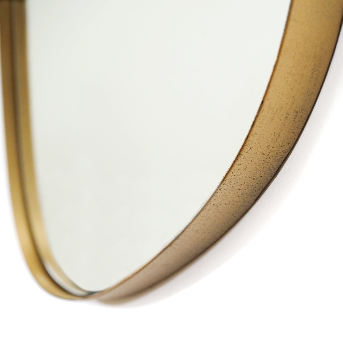Ava - Specchio Irregolare a Forma di Pietra Oro 75cm x 45cm