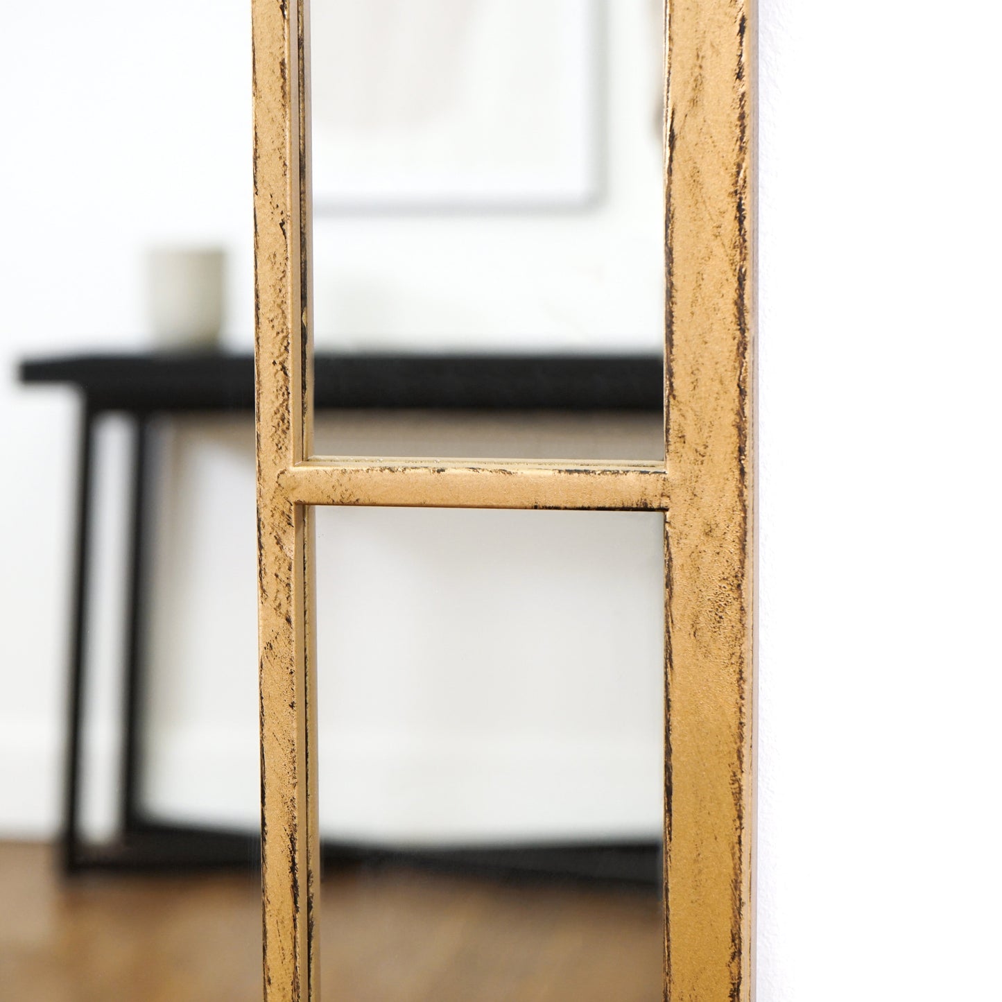 Bexley - Specchio in Metallo Intero a Figura Intera Oro 180cm x 70cm