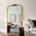 Amelia - Specchio in Metallo ad Arco a figura intera Oro 186 cm x 100 cm