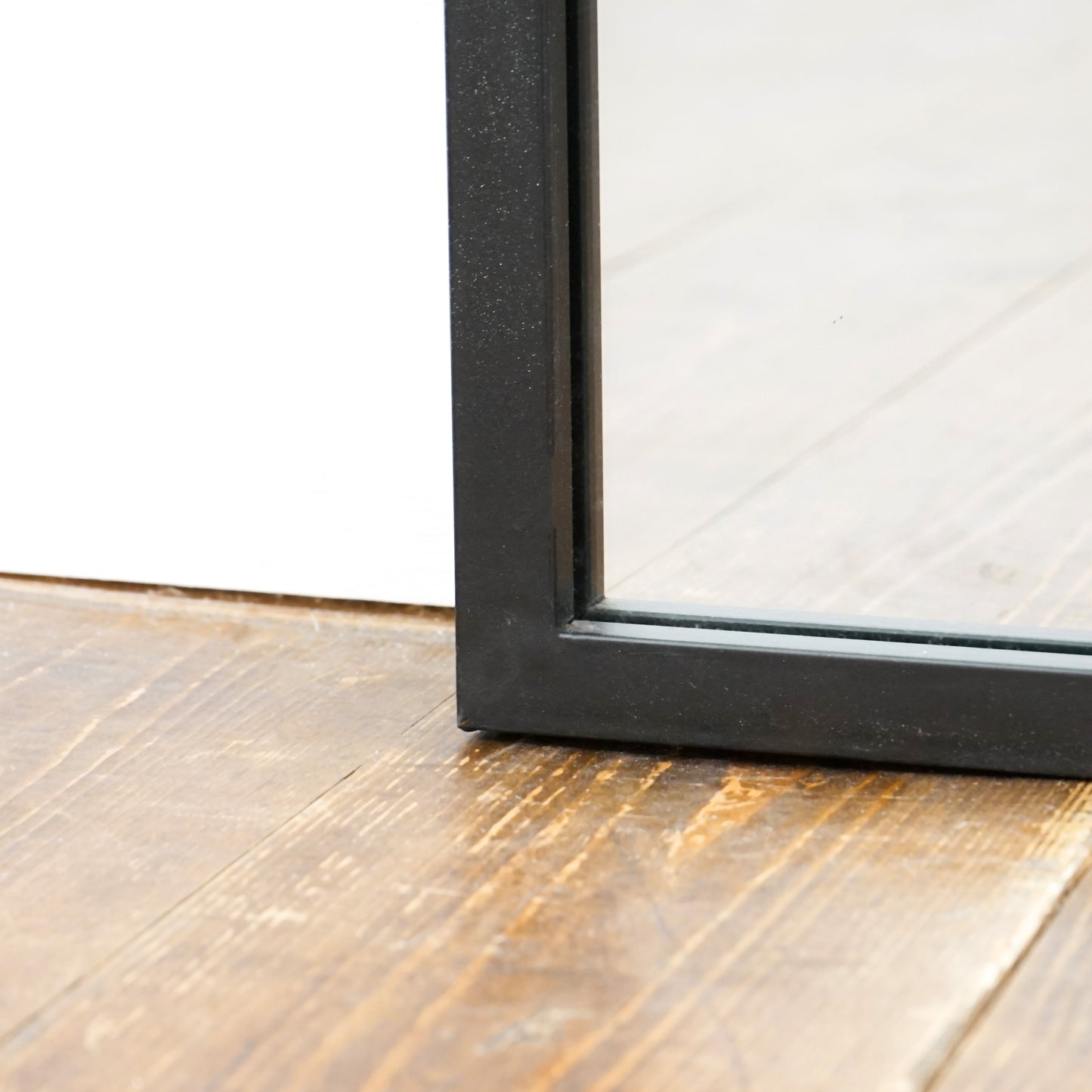 Brooklyn - Specchio Grande in Metallo Nero a Figura Intera 180cm x 90cm