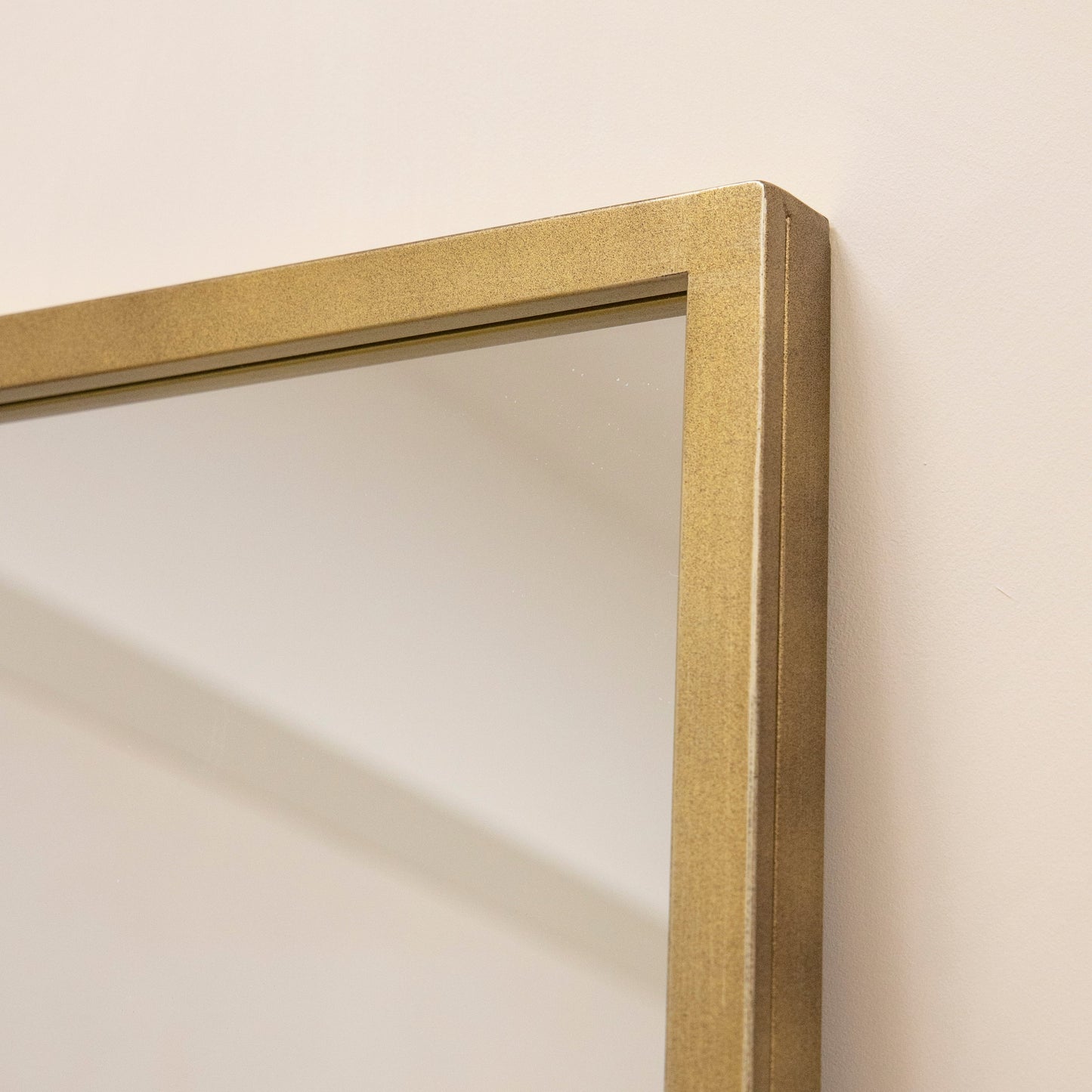 Camden - Specchio a Finestra Industriale in Metallo a Figura Intera Oro 179cm x 119cm