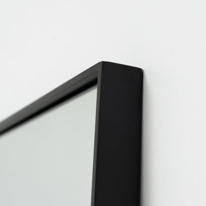 Theo - Specchio Grande in Metallo Nero a Figura Intera 200cm x 100cm