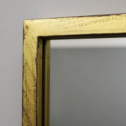 Brooklyn - Specchio Grande in Metallo Oro a Figura Intera 180cm x 90cm