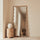 Marea - Specchio Intero Retro Ondulato in Legno Chiaro 170cm x 80cm