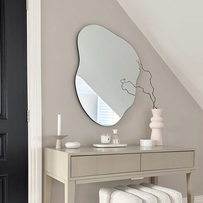 Edge - Specchio Irregolare Senza Cornice Pond 84cm x 64cm
