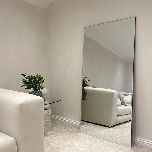Edge - Specchio Rettangolare Grande Senza Cornice a Figura Intera 170cm x 80cm