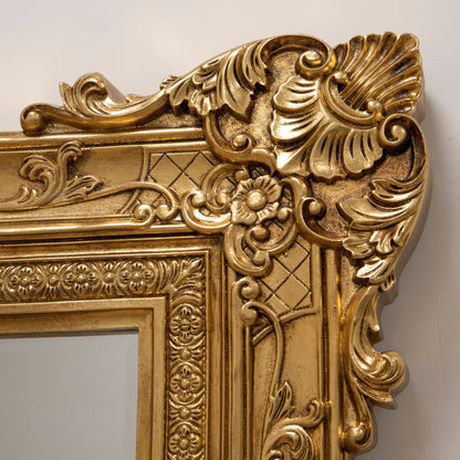 Ella Grande - Specchio da Terra Decorato Oro 190cm x 140cm