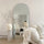 Edge - Specchio Grande ad Arco a Figura Intera Senza Cornice 179cm x 80cm