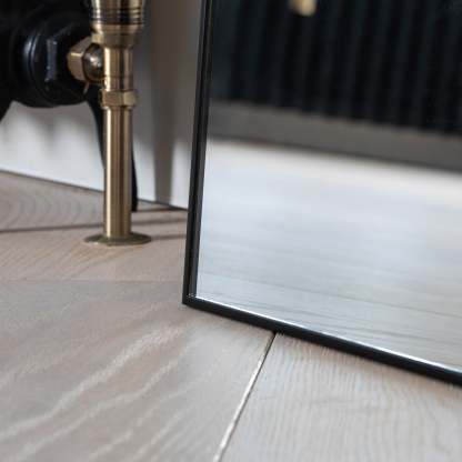 Specchio Aura Black Loft - Elegante Design Industriale (200cm x 100cm)