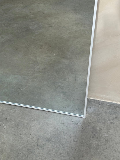 Miroir Rectangulaire Moon Loft - Style Industriel et Chic - 200cm x 100cm Blanc