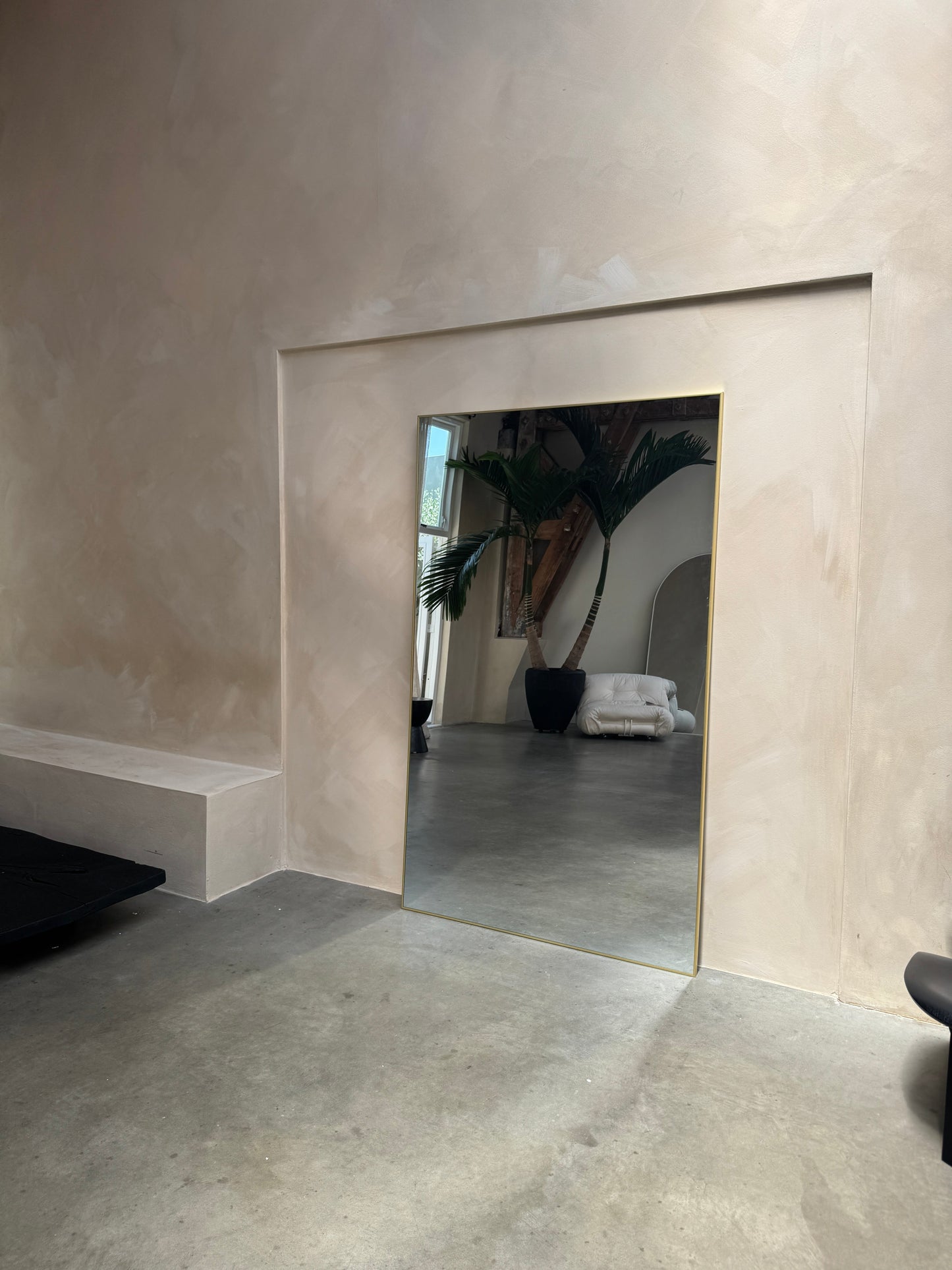 Specchio Gigante Aura Haute Couture | 200 cm x 120 cm Oro