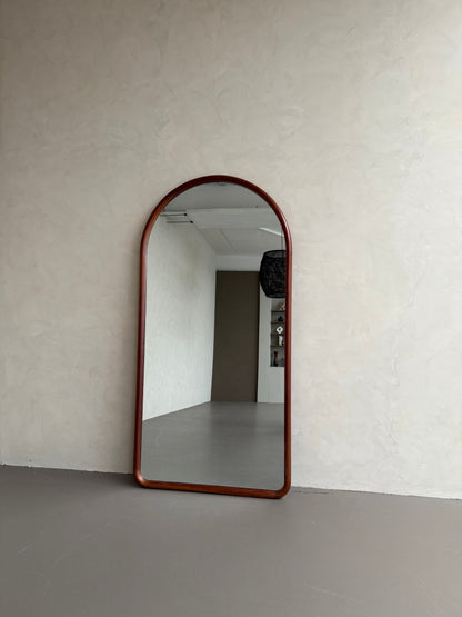 Celine Walnut – Specchio ad Arco in Legno Massello | 200cm x 100cm