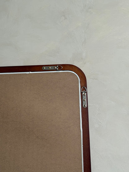 Elin Walnut – Specchio da Terra Rettangolare in Legno Massello 200 x 100 cm