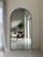 Specchio da Parete Moon Loft - Stile Industriale Minimalista - 200cm x 100cm Nero
