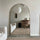 Liberty - Specchio ad Arco in Metallo a Figura Intera Oro 180cm x 110cm
