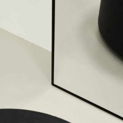 Liberty - Specchio ad Arco in Metallo Nero a Figura Intera 200cm x 120cm