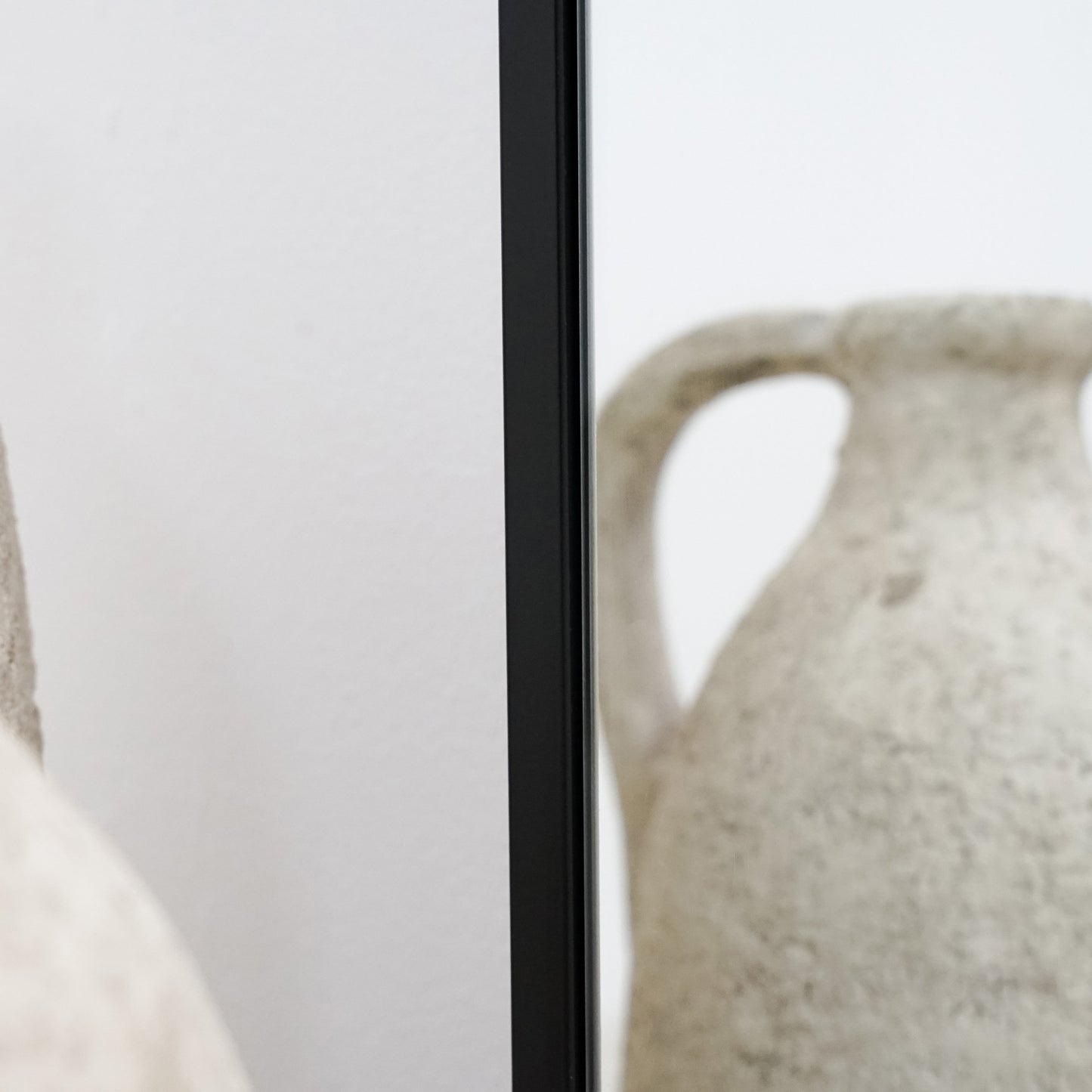 Liberty - Specchio in Metallo ad Arco Nero a Figura Intera 160cm x 60cm