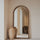 Lilia - Specchio ad Arco Full Length in Legno Caldo 170cm x 80cm