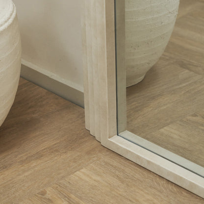 Luciana - Specchio ad Arco in Cemento a Figura Intera 180cm x 80cm