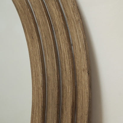 Luciana - Specchio ad Arco in Legno Lavato a Figura Intera 180cm x 80cm