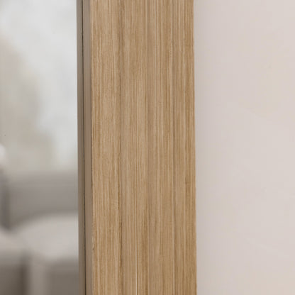 Luciana - Specchio ad Arco in Legno Lavato a Figura Intera 180cm x 110cm