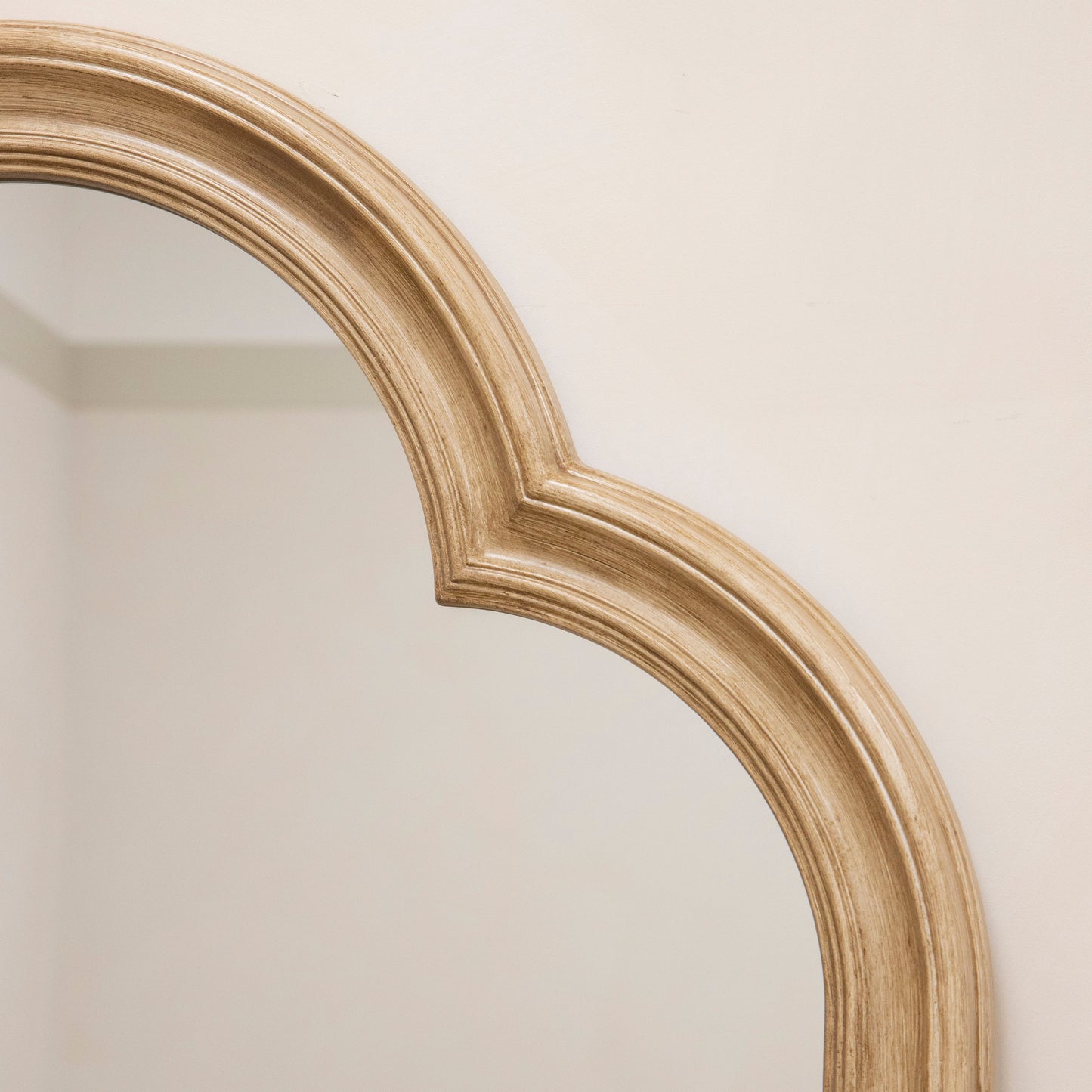 Melilla - Specchio a Figura Intera ad Arco in Legno Lavato 190cm x 99cm
