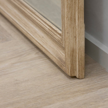 Melilla - Specchio a Figura Intera ad Arco in Legno Lavato 190cm x 99cm