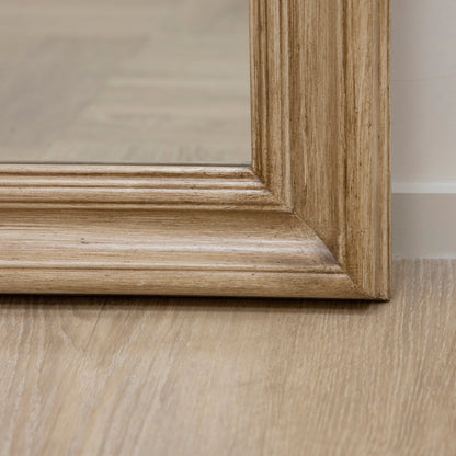 Melilla - Specchio a Figura Intera ad Arco in Legno Lavato 190cm x 99cm