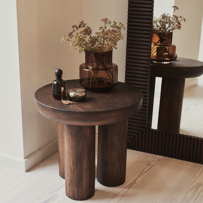 Sloane - Specchio Rettangolare Premium in Legno Scuro Grande 190cm x 100cm
