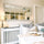 Sasha - Specchio a Finestra Rettangolare Shabby Chic Bianco 134cm x 70cm