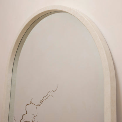 Tamara - Specchio ad Arco in Cemento Grande a Figura Intera 190cm x 110cm