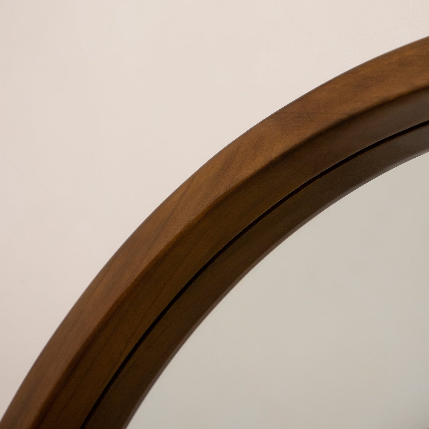 Tamara - Specchio ad Arco Grande a Figura Intera in Noce 190cm x 110cm