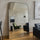 Theo - Specchio Grande in Metallo Curvo Nero Intero 200cm x 120cm