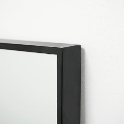 Theo - Specchio Grande in Metallo Nero a Figura Intera 190cm x 120cm