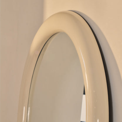 Obsidian - Specchio Grande ad Arco Lunghezza Intera Avorio Lucido 200cm x 120cm